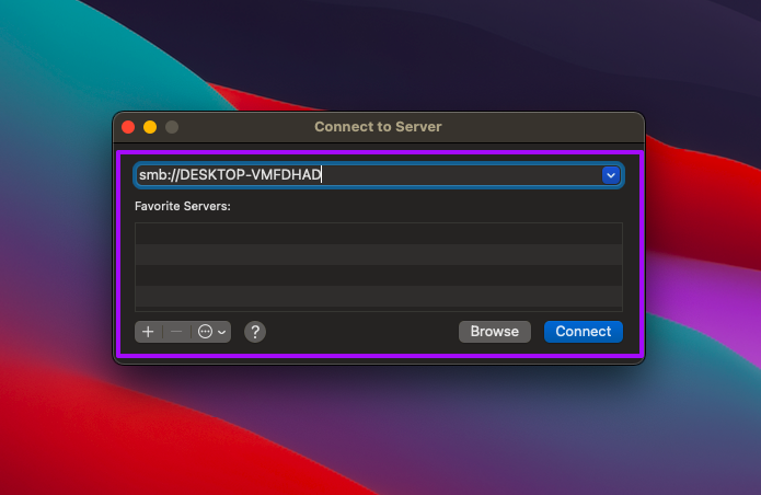set up shared folder for vmware fusion and mac